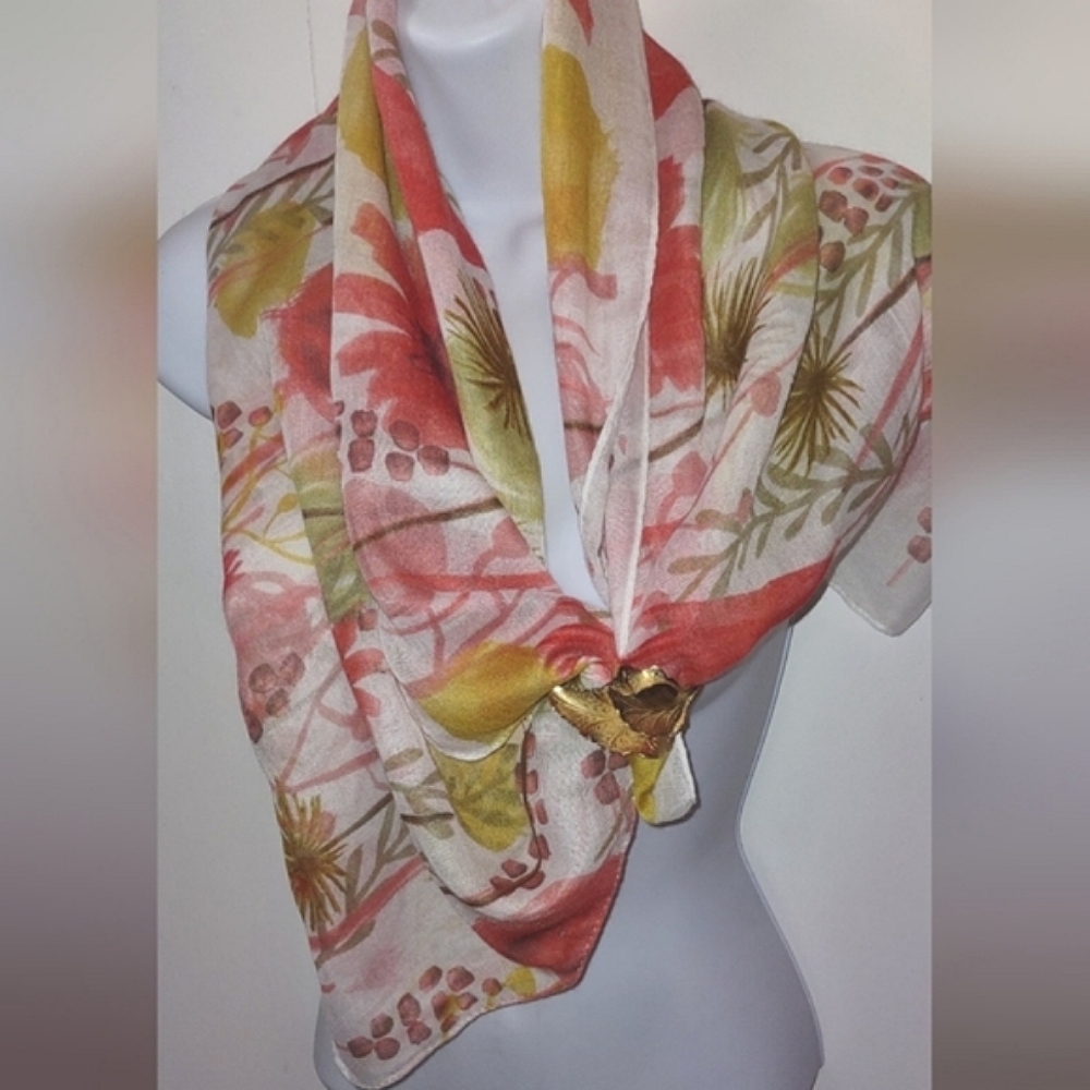 Hallmark®️ Floral Scarf NWT